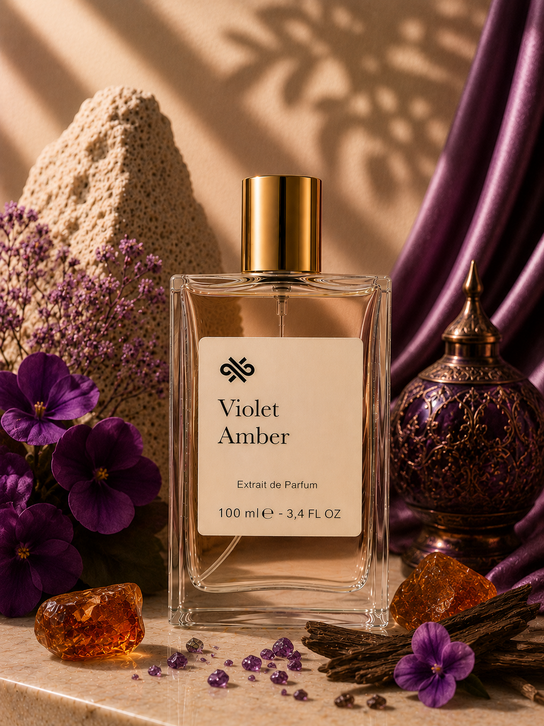 Violet Amber - Inspirado en: Bade'e Al Oud Amethyst - Lattafa