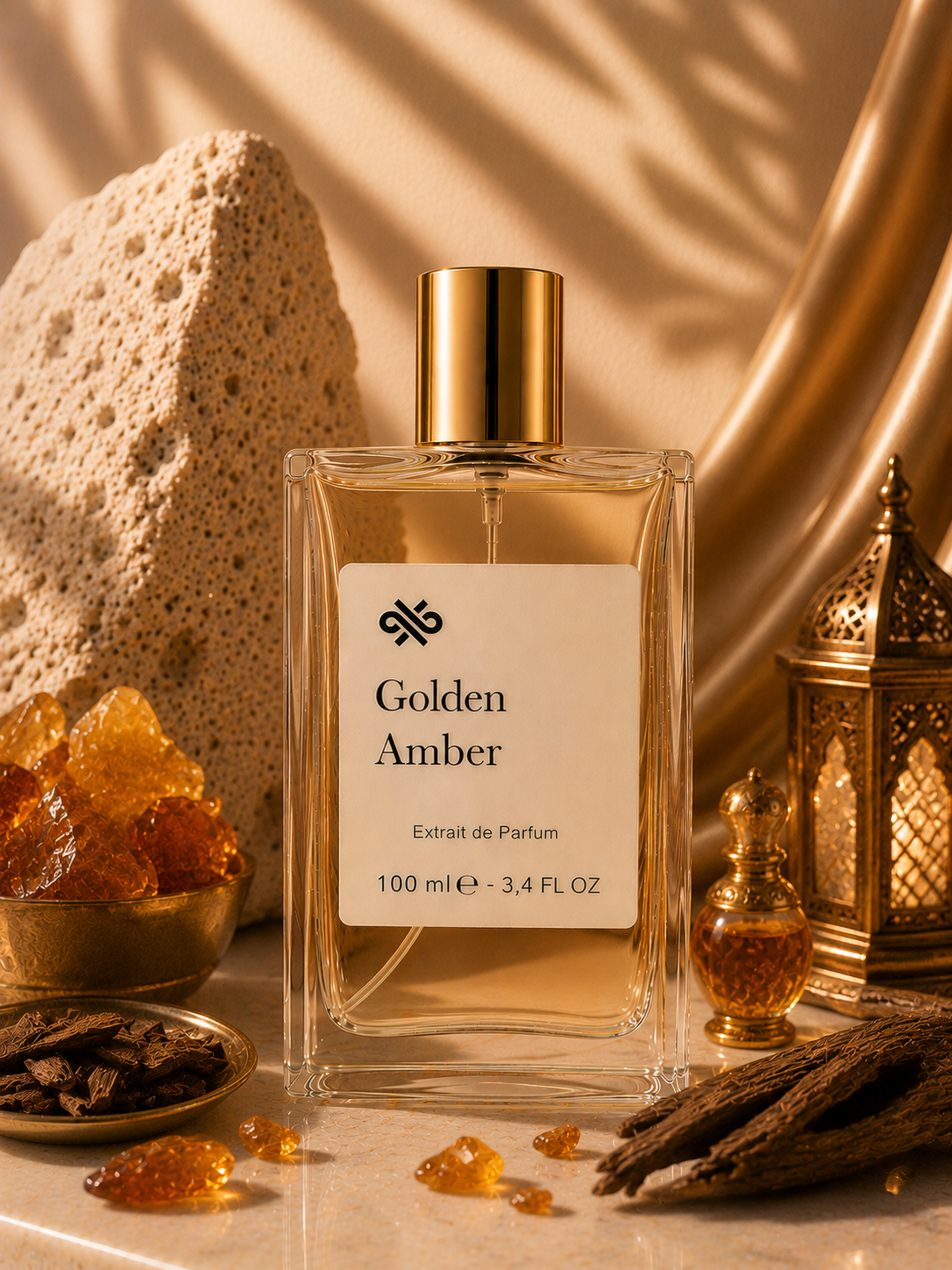 Golden Amber - Inspirado en: Amber Oud Gold Edition Al Haramain