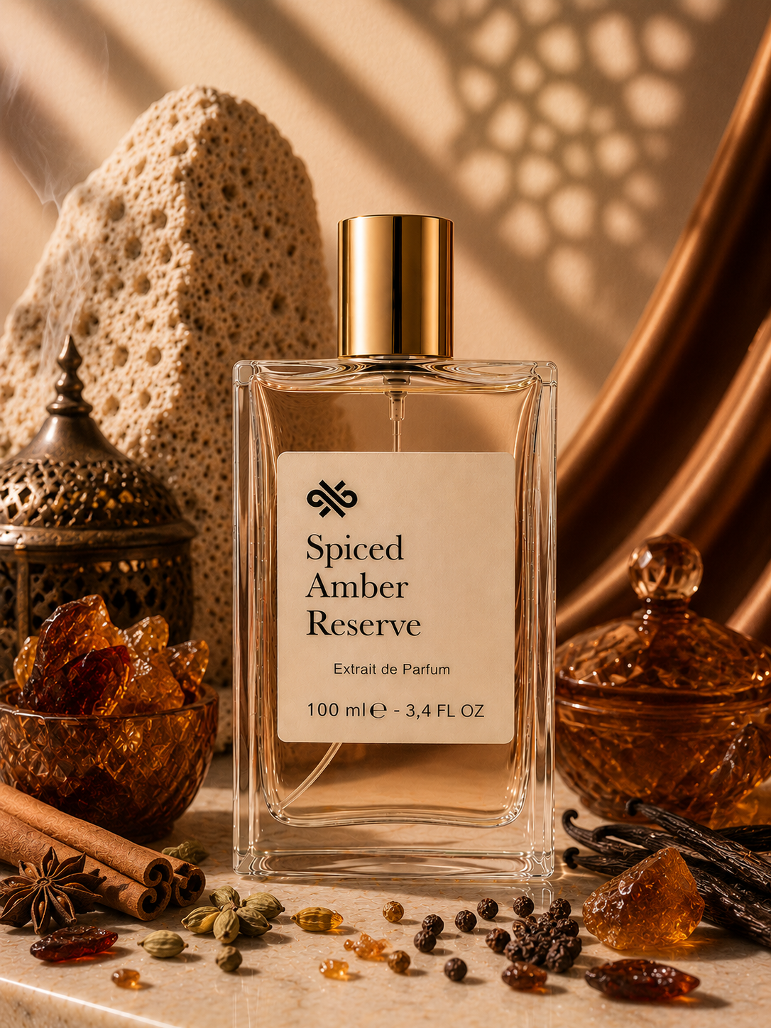 Spiced Amber Reserve - Inspirado en: Khamrah - Lattafa